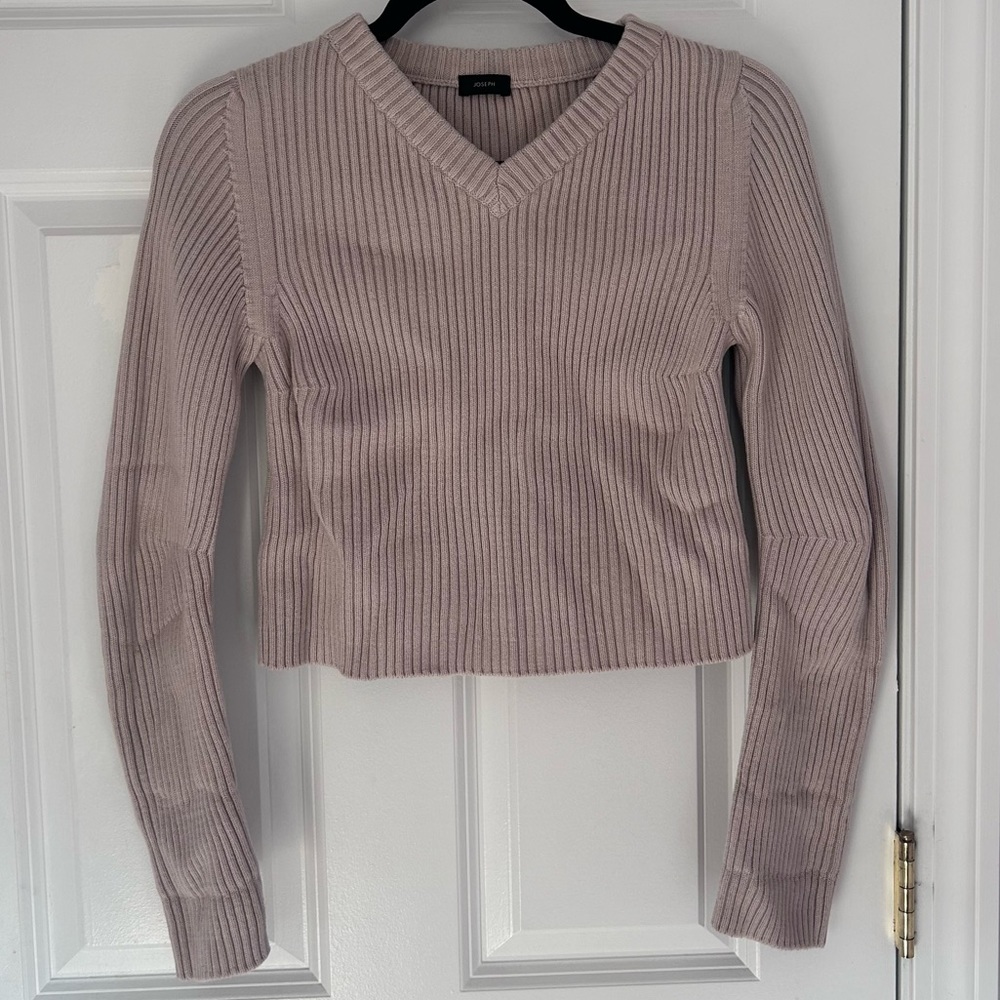 Joseph Cropped Sweater